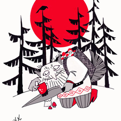 Серый Волк и Красная Шапочка