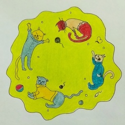 Кошачья бактерия:)