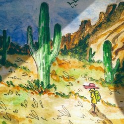 Пустынный путник 