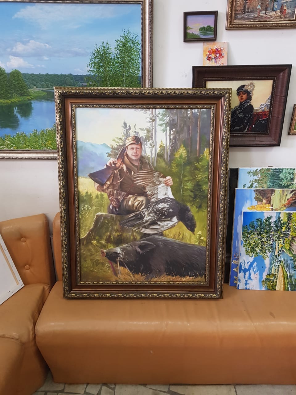 Портрет под масло