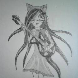 Кошка- рок-звезда