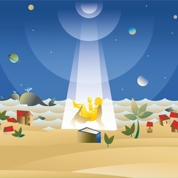 Рождество Спасителя. ( кадр из анимации ).