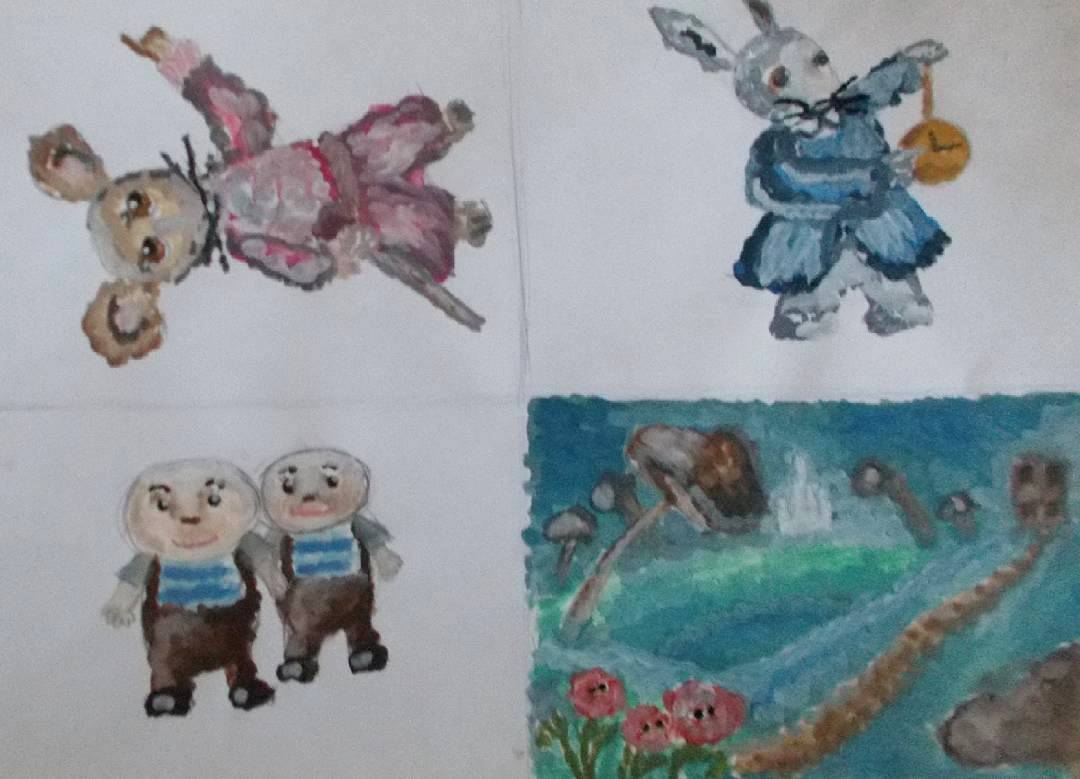 Персонажи из Алисы в Стране чудес