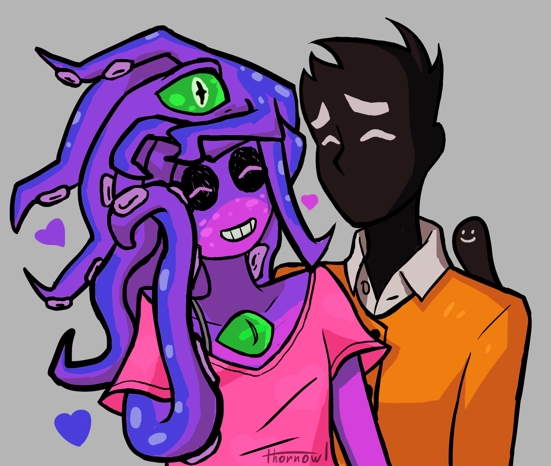 Оз х Зои (Monster Prom)