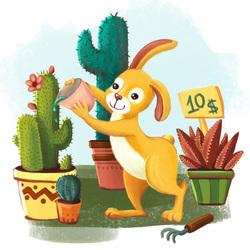 Торговец кактусов