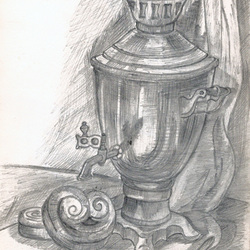 Натюрморт с самоваром