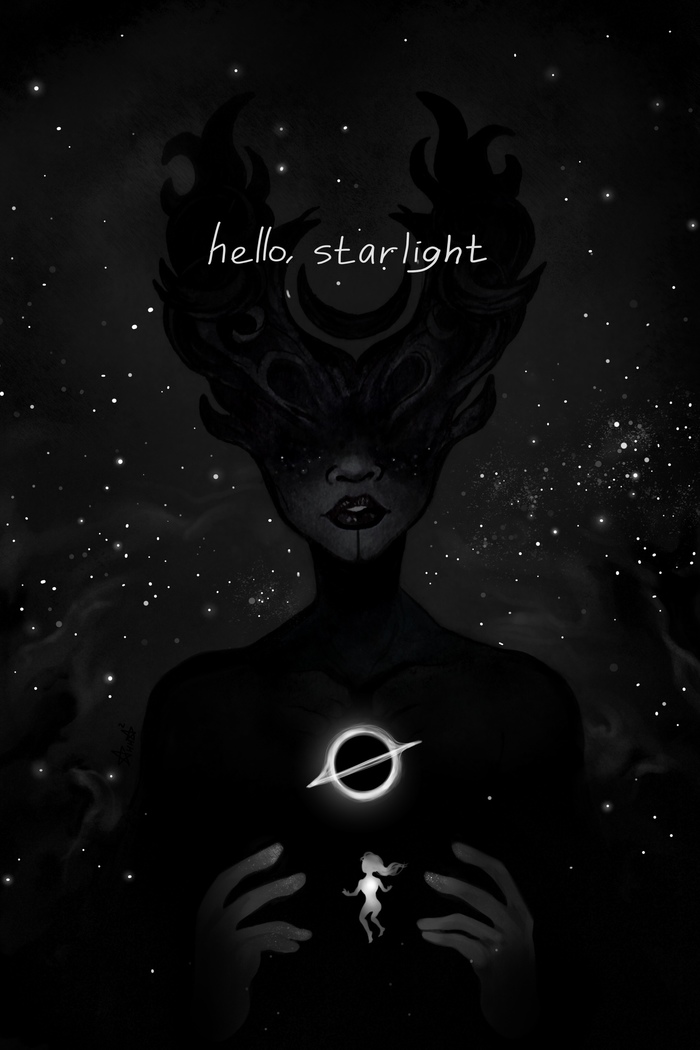 Hello Starlight Иллюстрация Hello, starlight в стиле портрет | Illustrators.ru