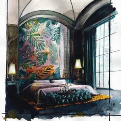 Интерьер спальни