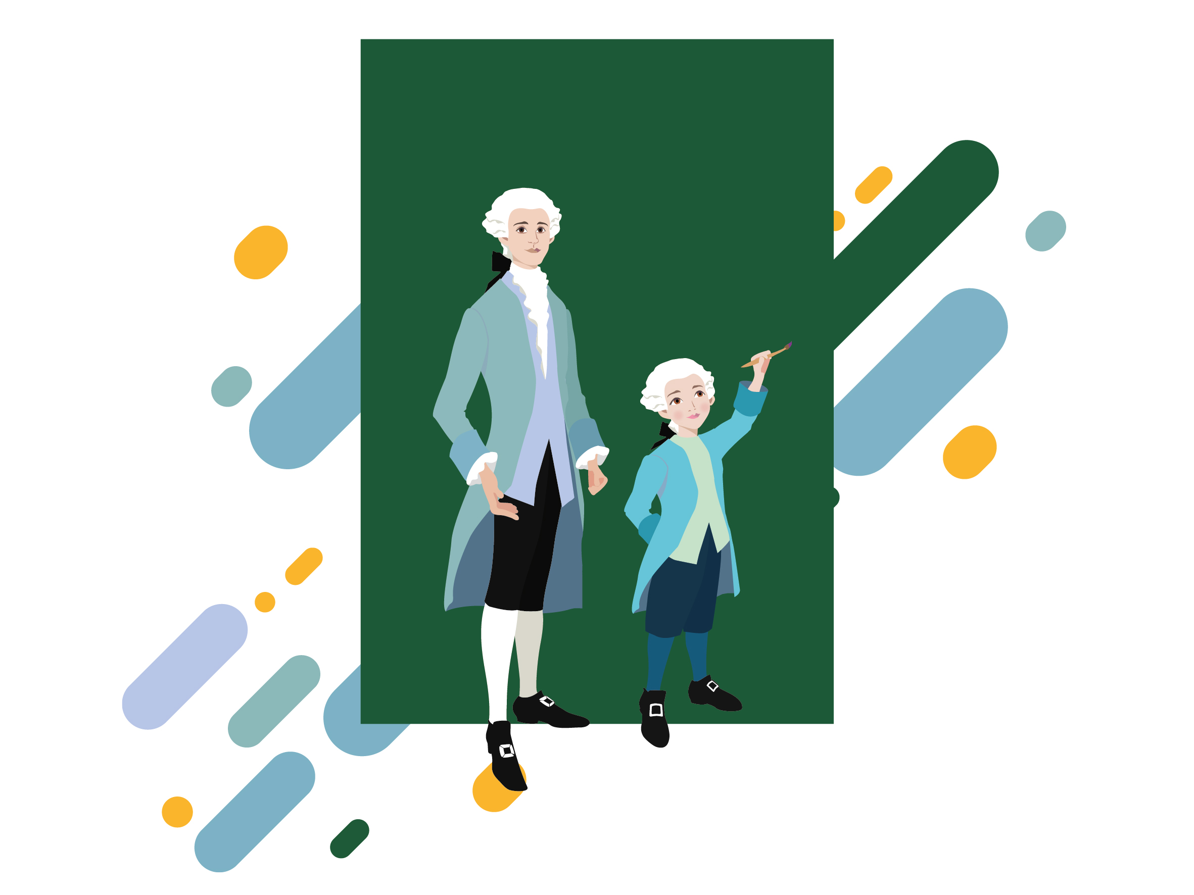 Иллюстрация Архитектор Баженов | Illustrators.ru