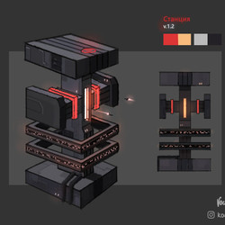 Концепт структуры для sci-fi game