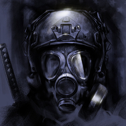 gas mask