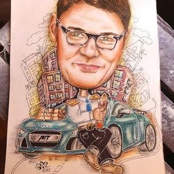 Шарж на заказ.