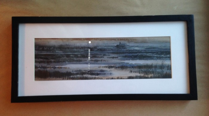 Иллюстрация Гримпенская трясина в стиле графика | Illustrators.ru