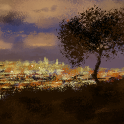 Ночной город