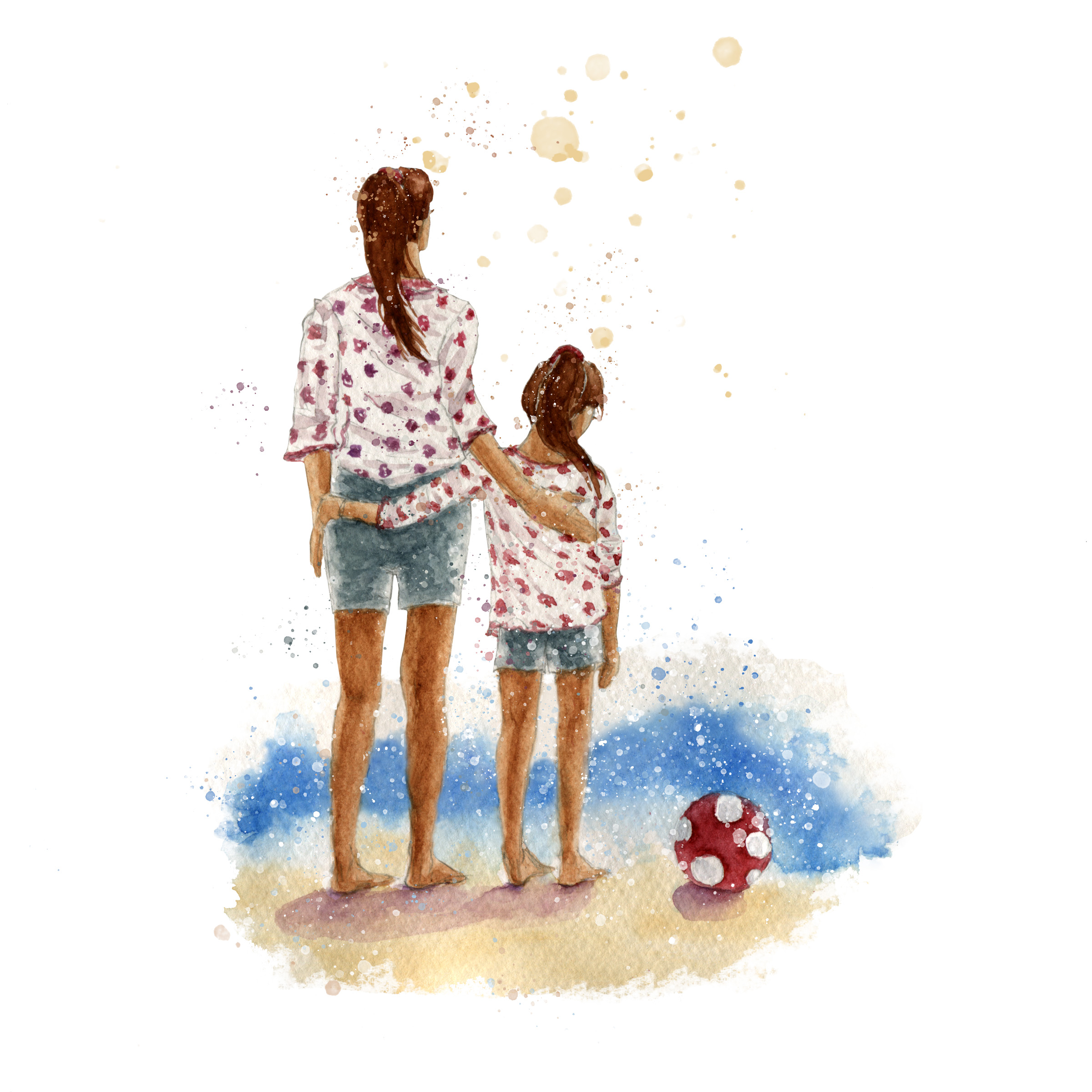 Мама и дочка рисунок. Мама и дочь иллюстрация. Рисунок для мамы. Папа мама дочка в ванной