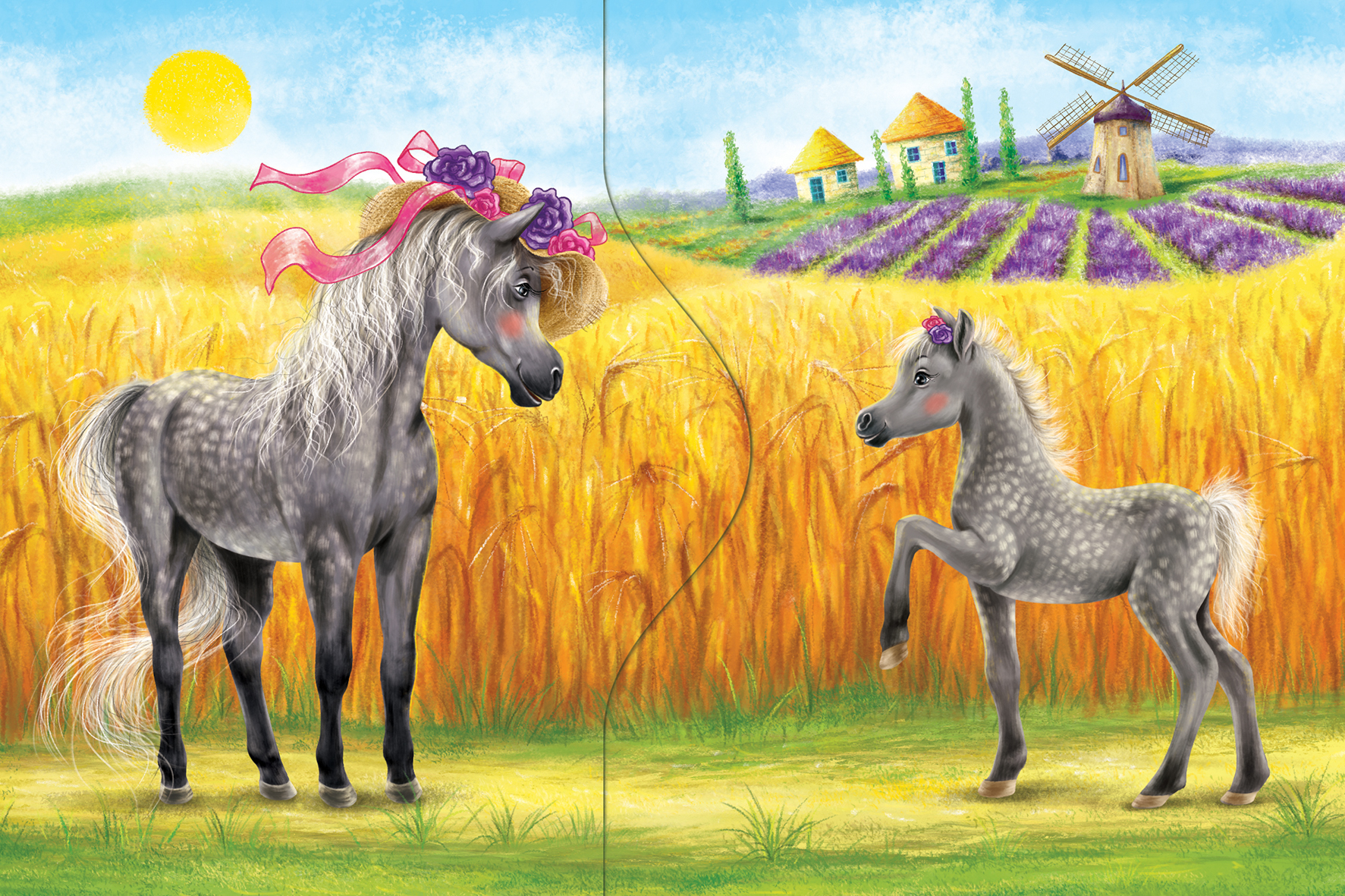 Мама лошадка. Жеребенок для детей. Лошадь с жеребенком для детей. Лошадь иллюстрация. Картина "лошадь с жеребёнком".
