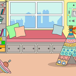 Интерьер детской комнаты