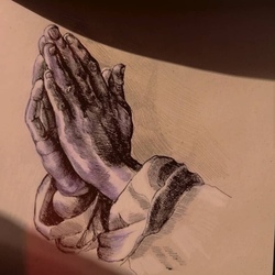 Копия А.Дюрера "руки молящагося"