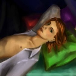 Парень в белом