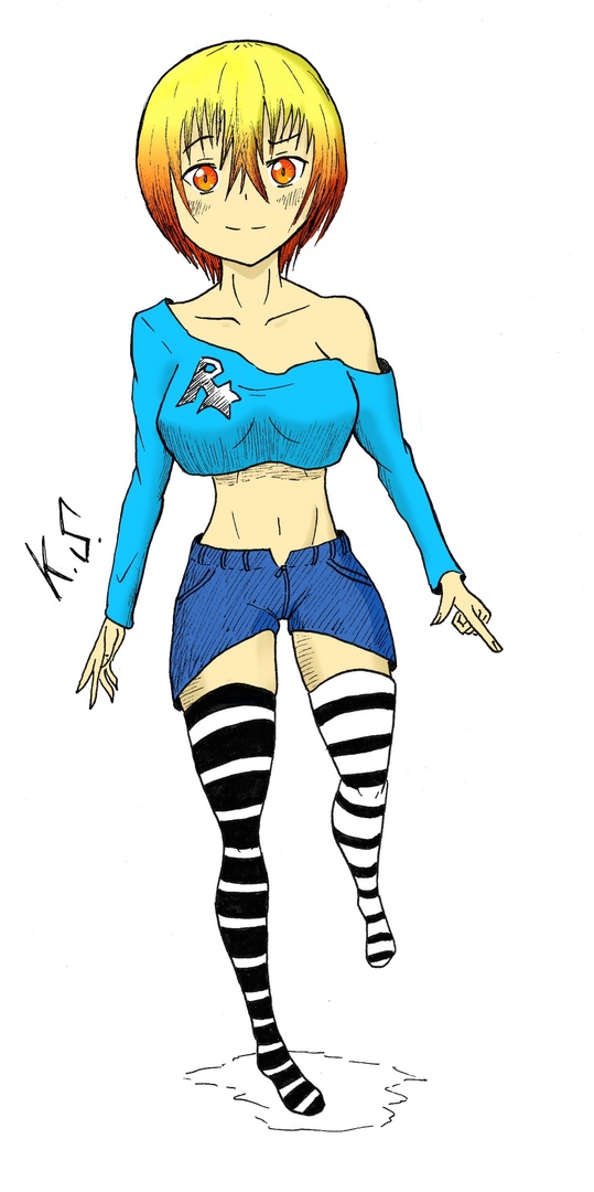 Проба в цвет.