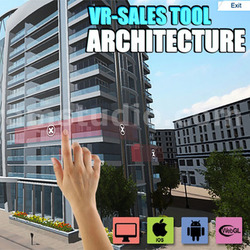 Интерактивная веб-база Архитектура недвижимости VR-разработки от 3D Walkthrough Services