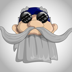 Голова байккера