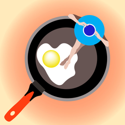 Жара в городе