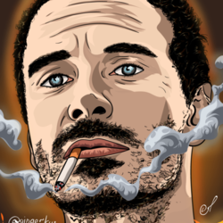 Artwork#3Smoking man