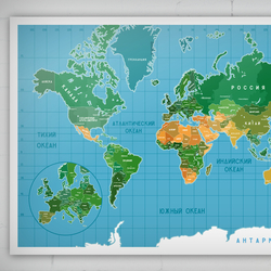 world map