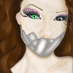 Стимпанк портрет