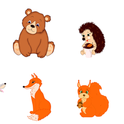 Вектор звери