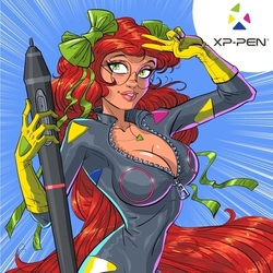 Персонаж для конкурса XP-PEN