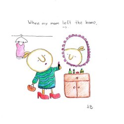 КОгда мамы нет дома