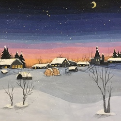 Зимняя ночь