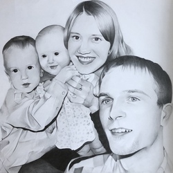 Портрет карандашом 