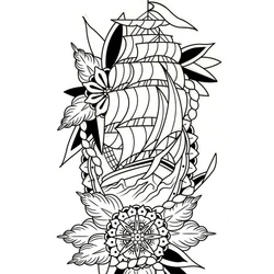 Эскиз для татуировки.