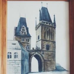 Акварельный город