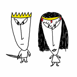 ГРОЗНЫЕ ЦАРЬ И ЦАРИЦА