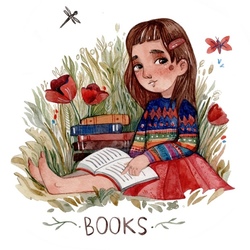 Девочка с книгой 