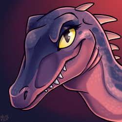 Портрет спинозавра 