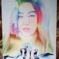 Портрет Кан Сыльги из Red Velvet