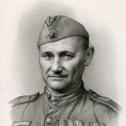 Портрет ветерана Грецова С.В.