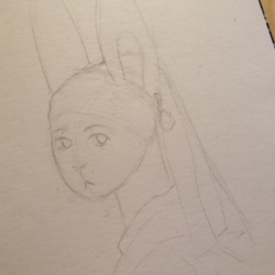 Зайчиха с жемчужной серёжкой