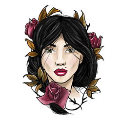 восточная девушка