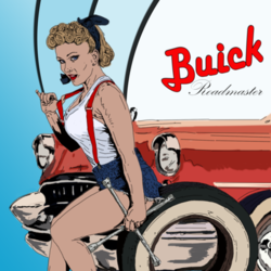 Pin up Buick Roadmaster