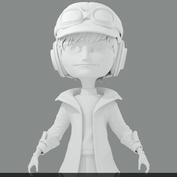 Character Blender 3 в Modeling