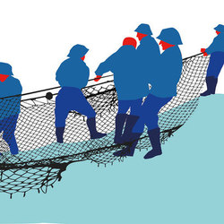 серия "рыбаки"