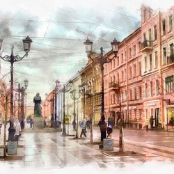 Малая Коню́шенная улица — пешеходная улица в Центральном районе Санкт-Петербурга. 