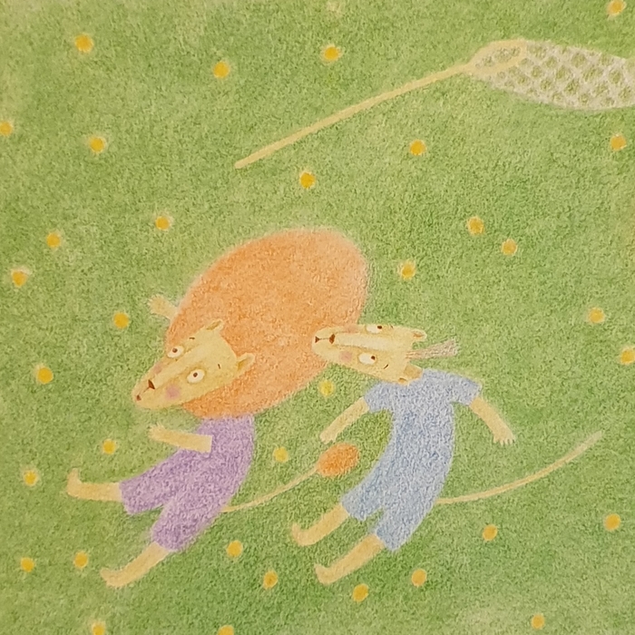 Иллюстрация Ветер налетел в стиле анимационный, декоративный,