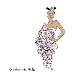 Fashion illustration Giambattista Valli